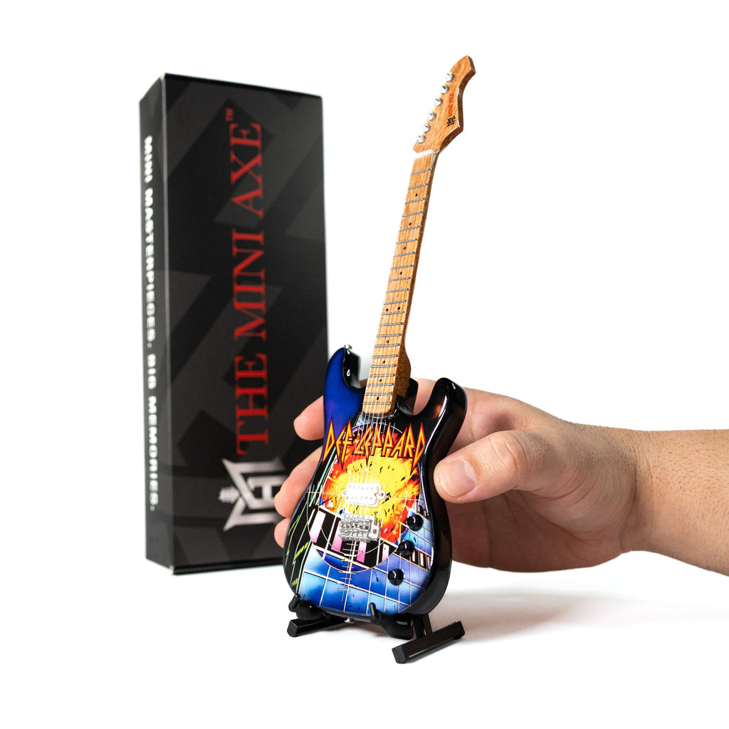 DEF LEPPARD - PYROMANIA - MINI GUITAR