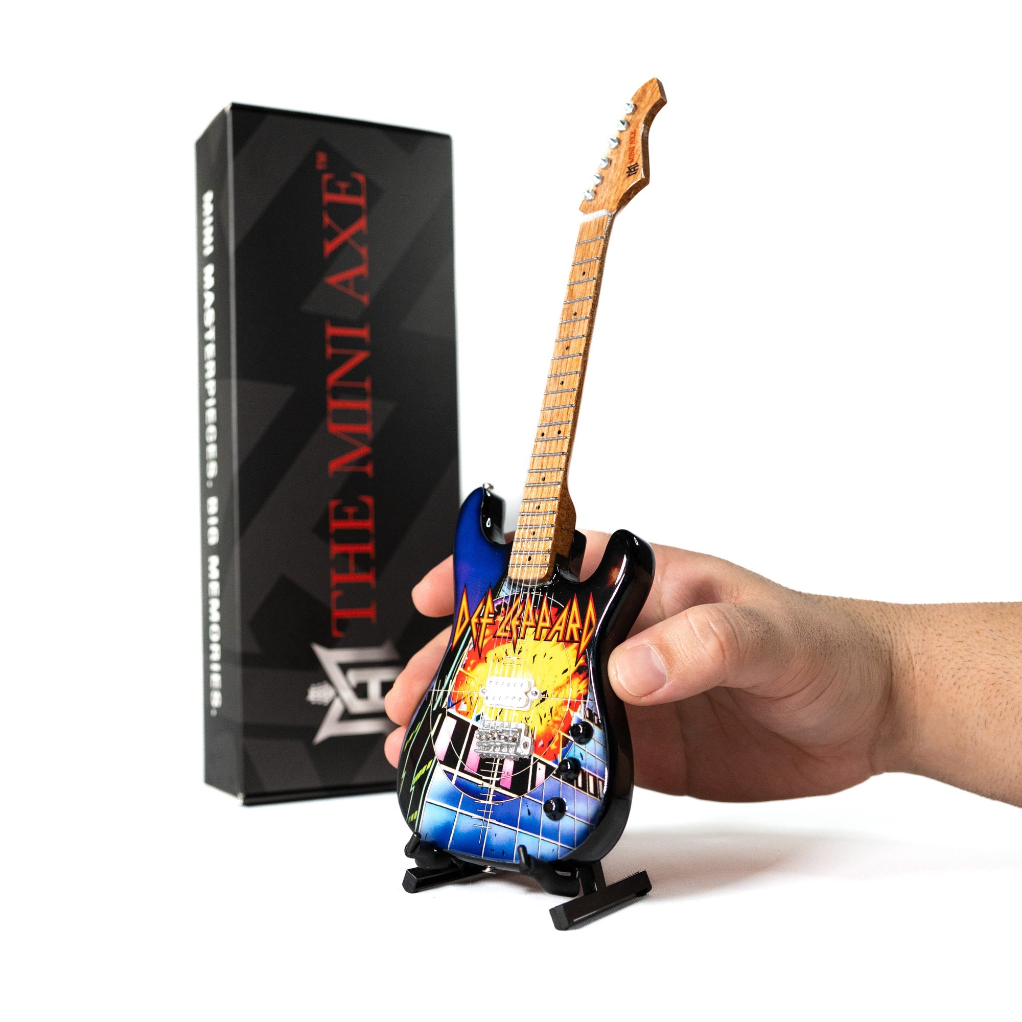 DEF LEPPARD - PYROMANIA - MINI GUITAR