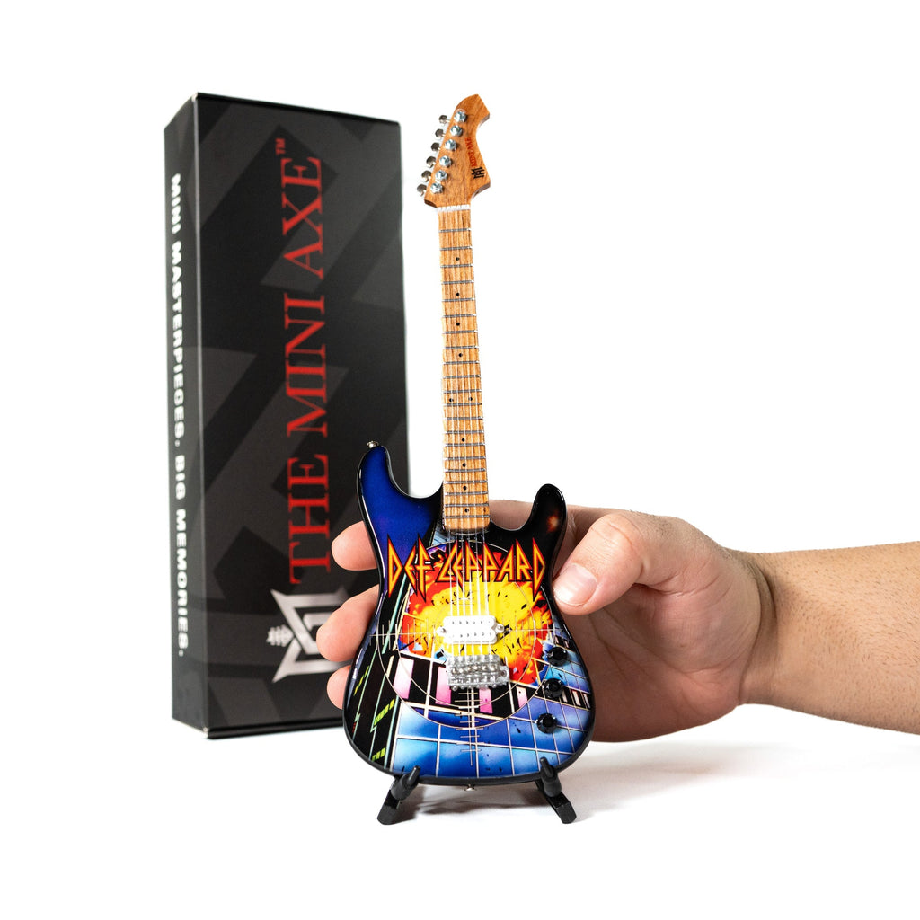 DEF LEPPARD - PYROMANIA - MINI GUITAR