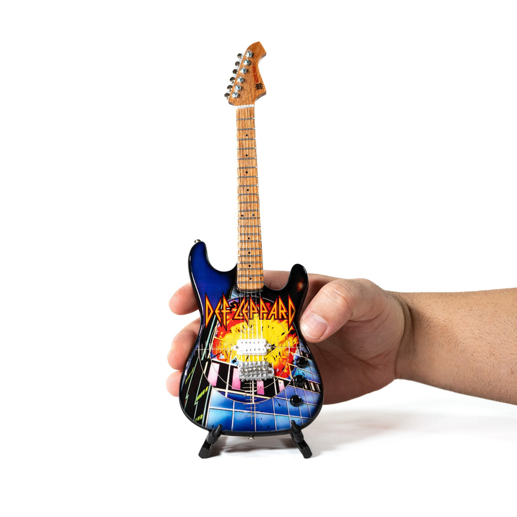 DEF LEPPARD - PYROMANIA - MINI GUITAR