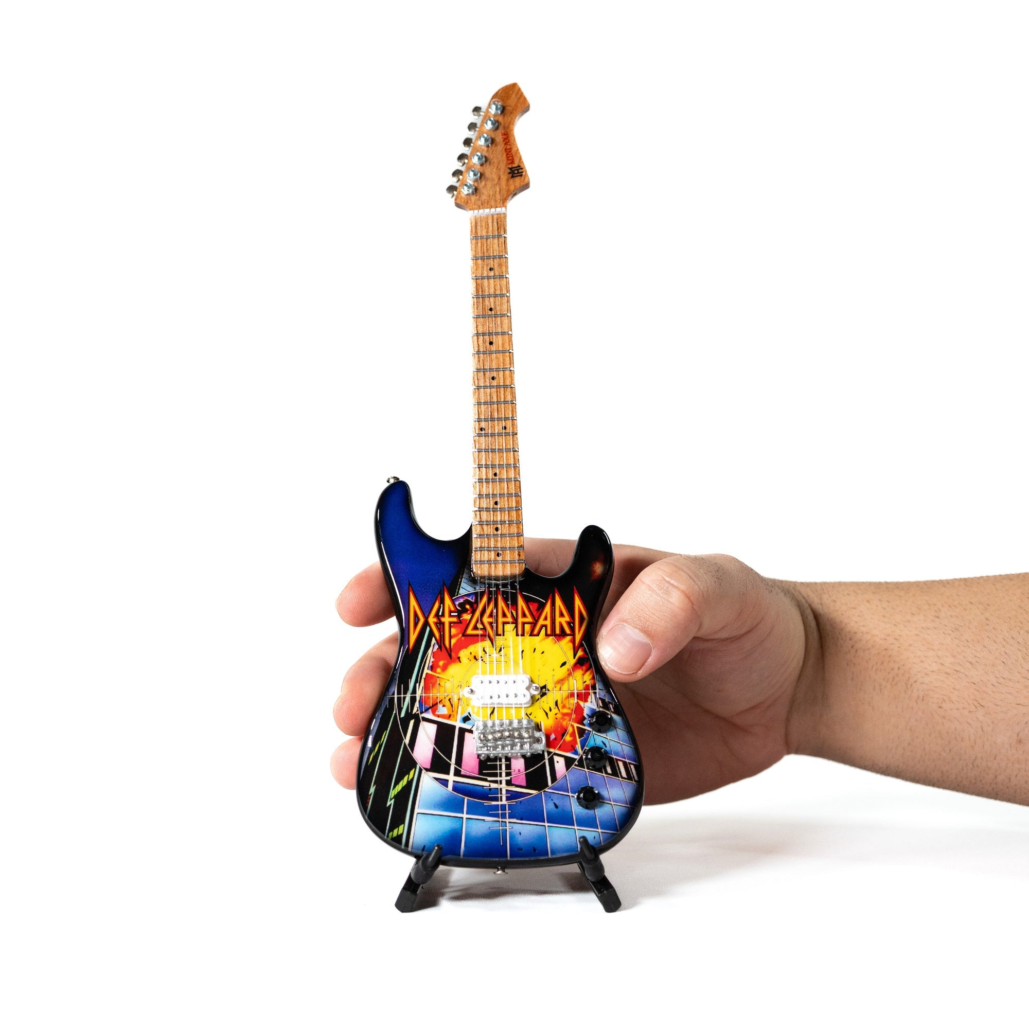DEF LEPPARD - PYROMANIA - MINI GUITAR