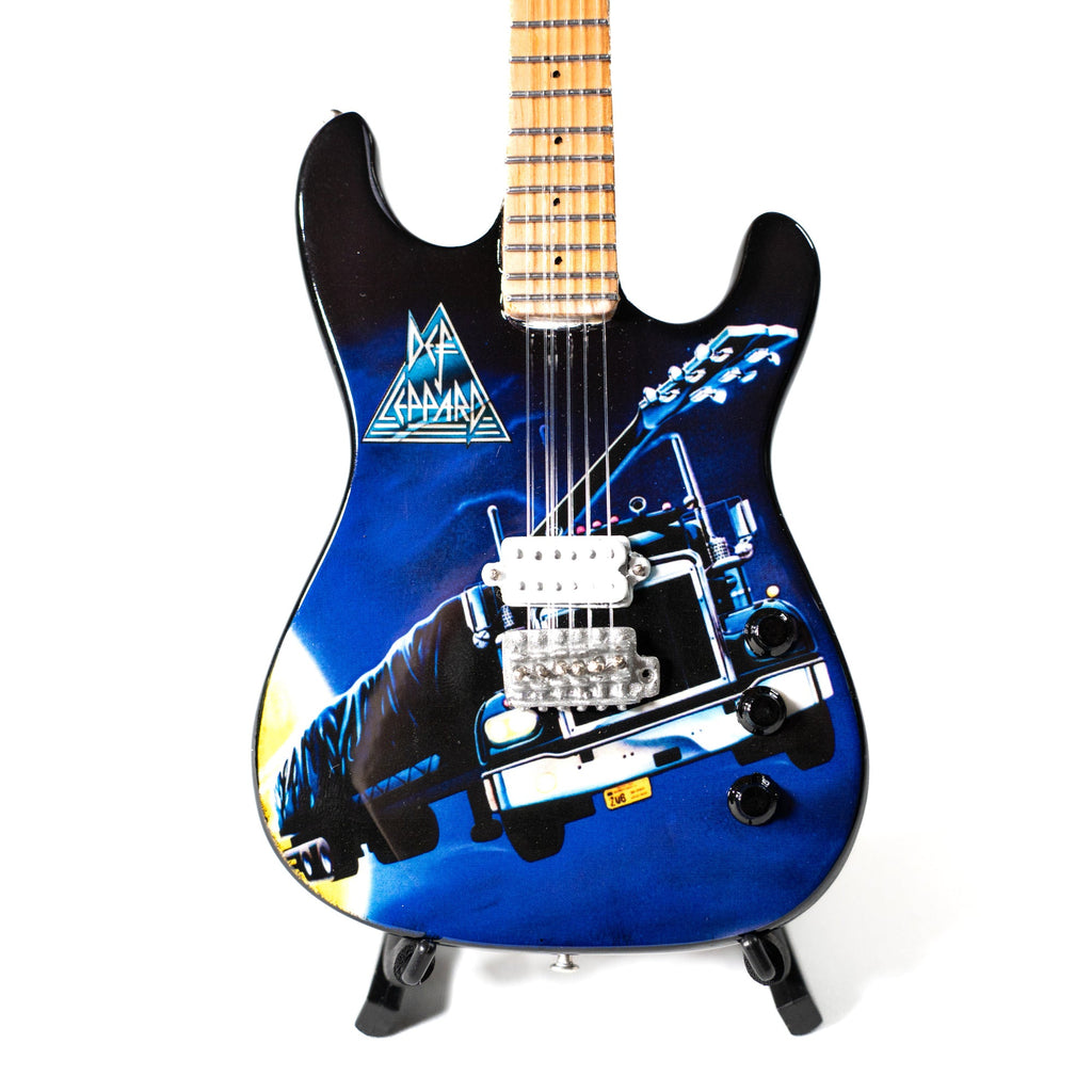 DEF LEPPARD - ON THROUGH THE NIGHT - MINI GUITAR