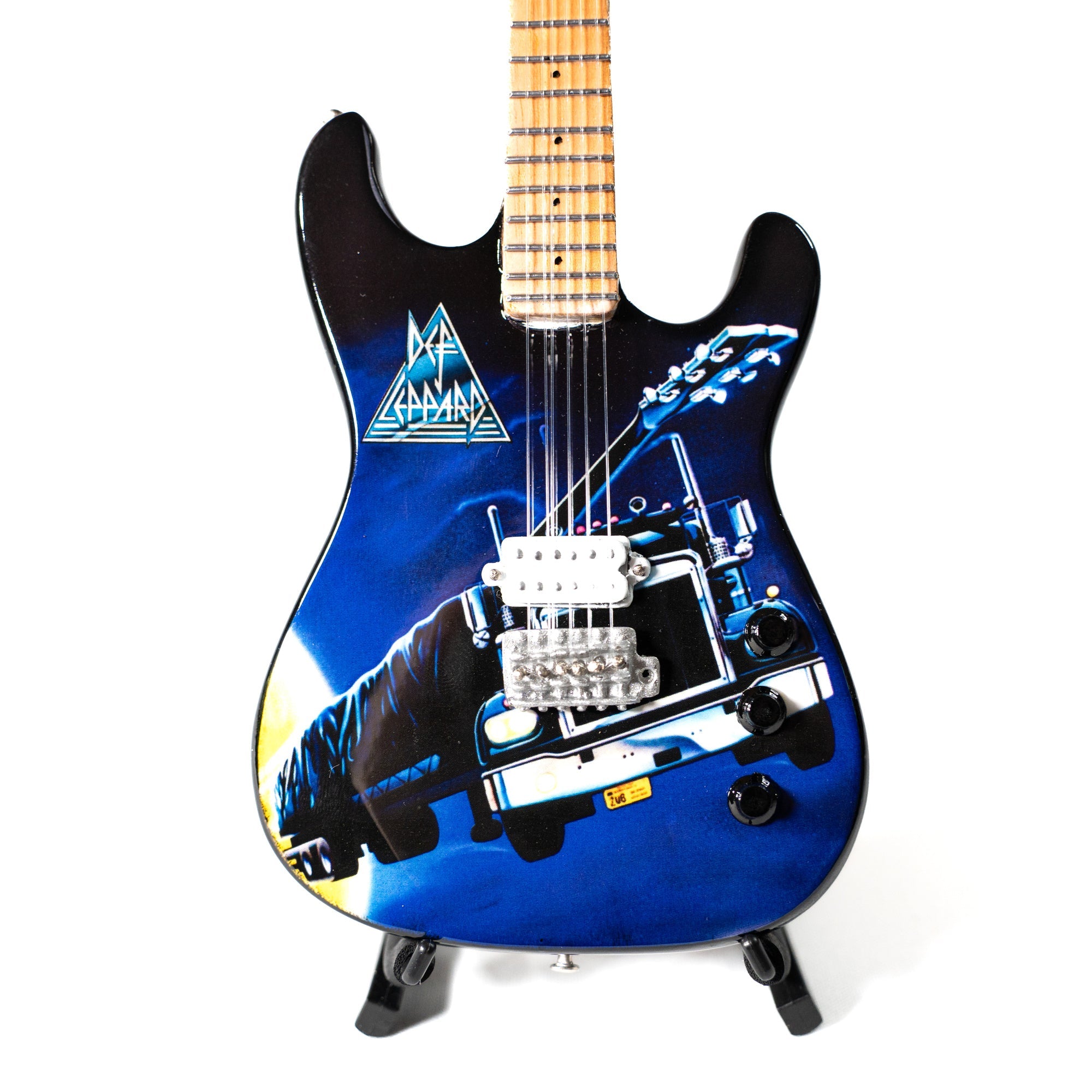 DEF LEPPARD - ON THROUGH THE NIGHT - MINI GUITAR