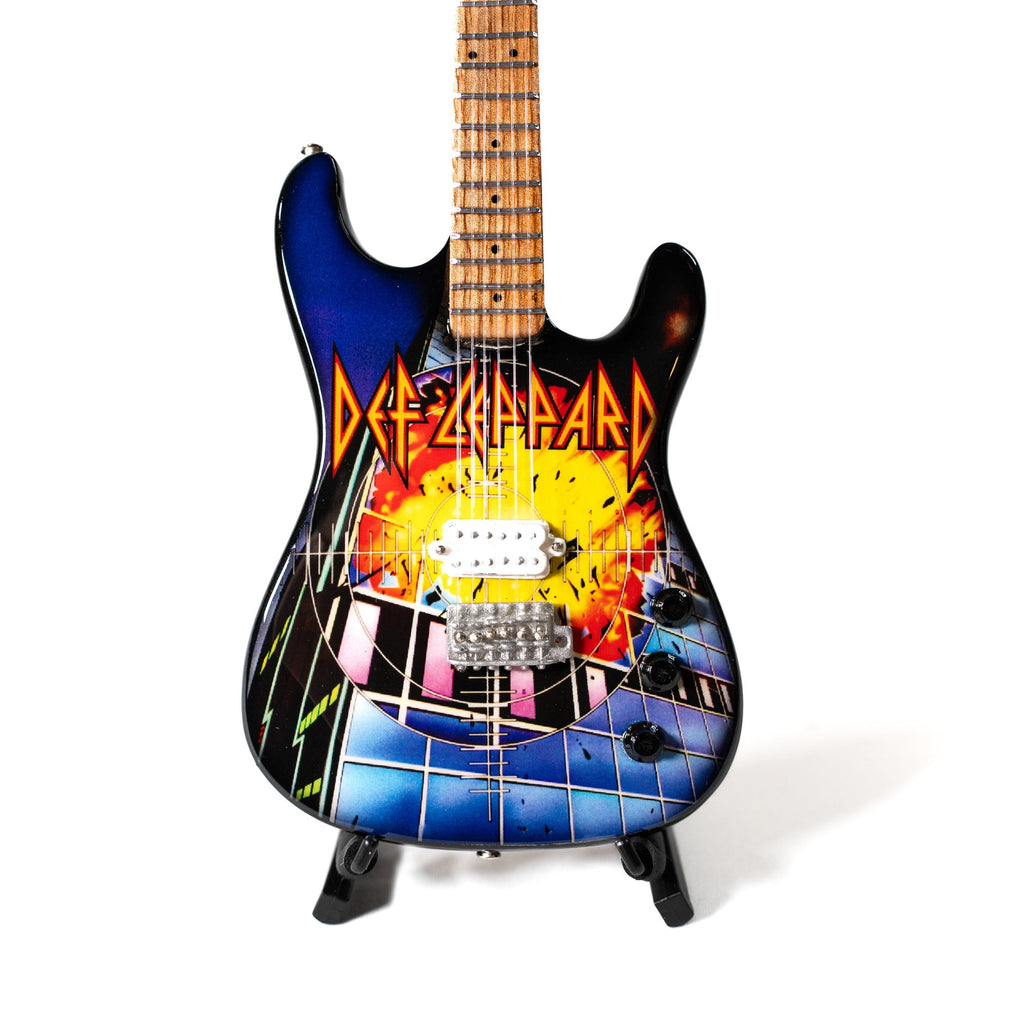DEF LEPPARD - PYROMANIA - MINI GUITAR