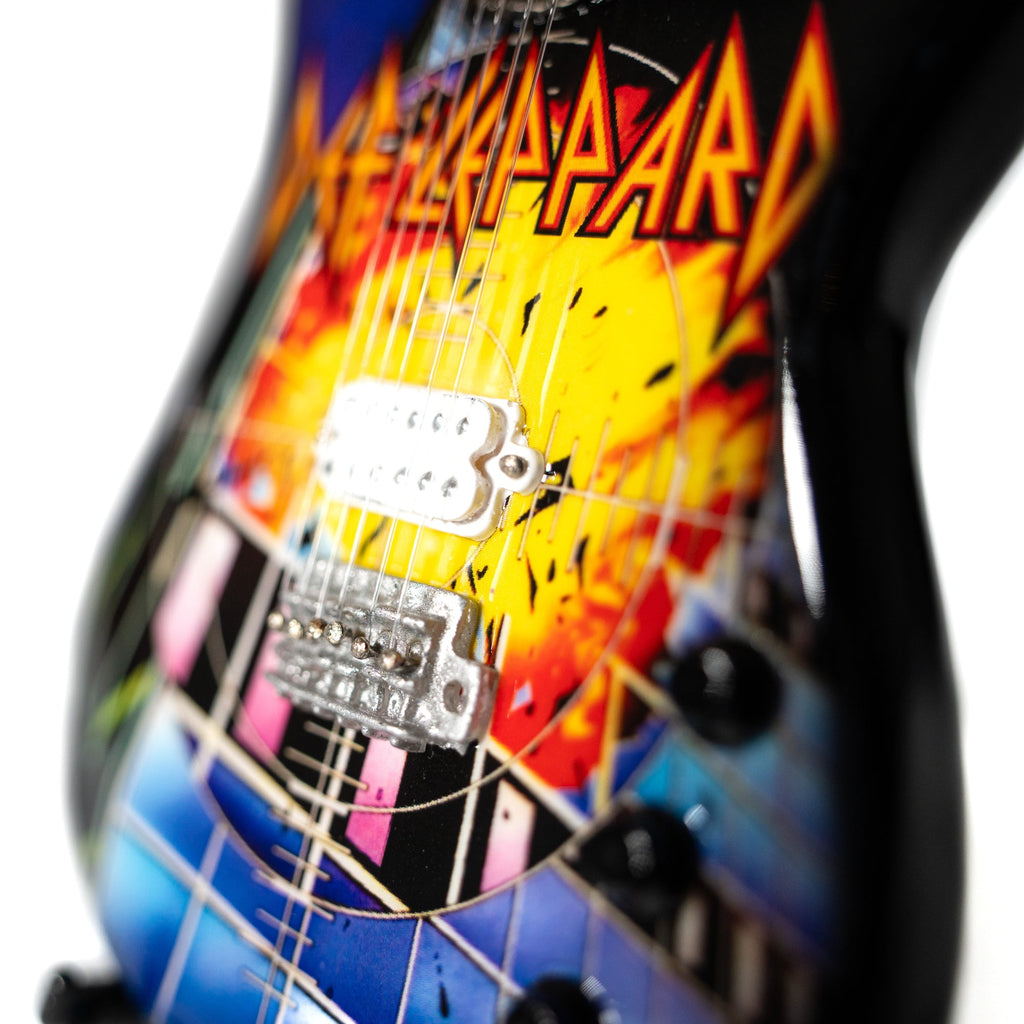 DEF LEPPARD - PYROMANIA - MINI GUITAR