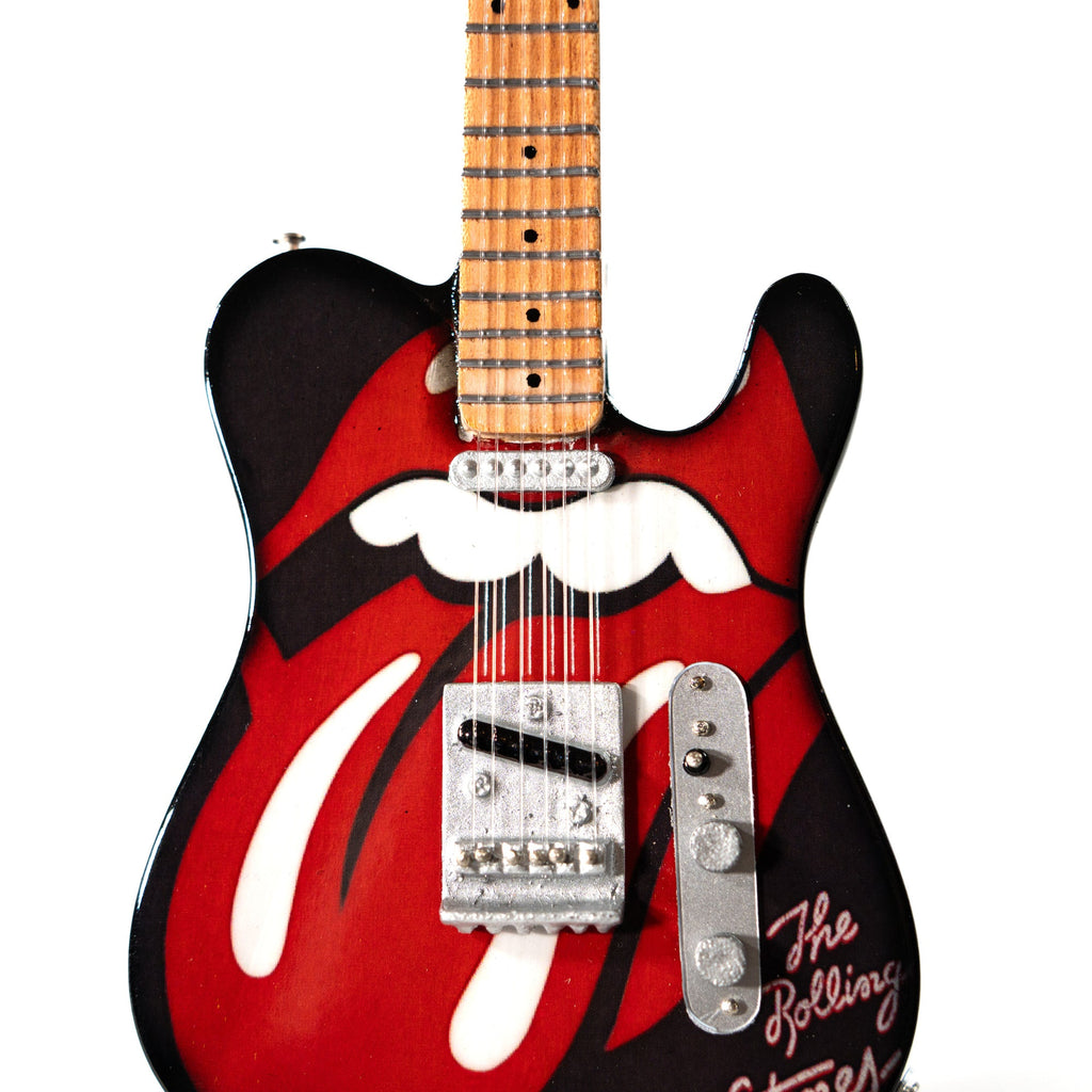 THE ROLLING STONES - TONGUE AND LIPS - MINI GUITAR