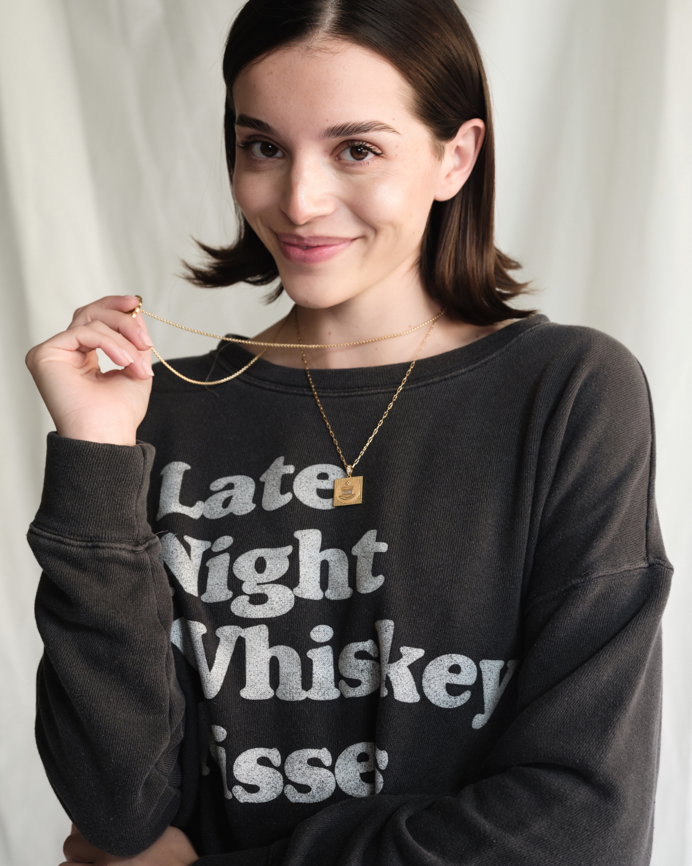 PEOPLE OF LEISURE - WHISKEY KISSES SWEATSHIRT