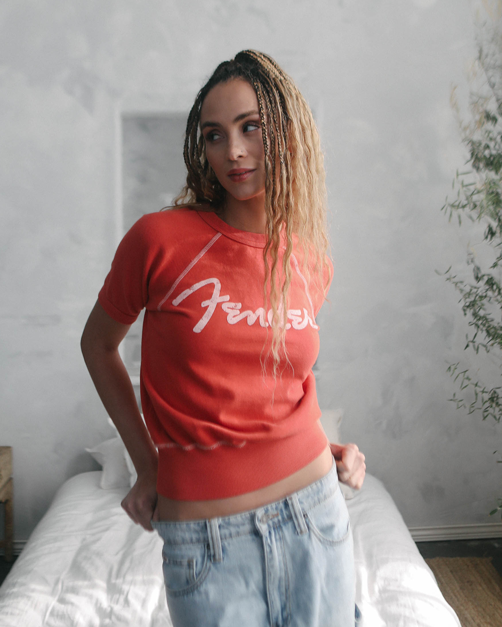 PEOPLE OF LEISURE - FENDER SHORT SLEEVE RAGLAN