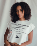 PEOPLE OF LEISURE - WOODSTOCK ENTRY CROPPED T-SHIRT 1