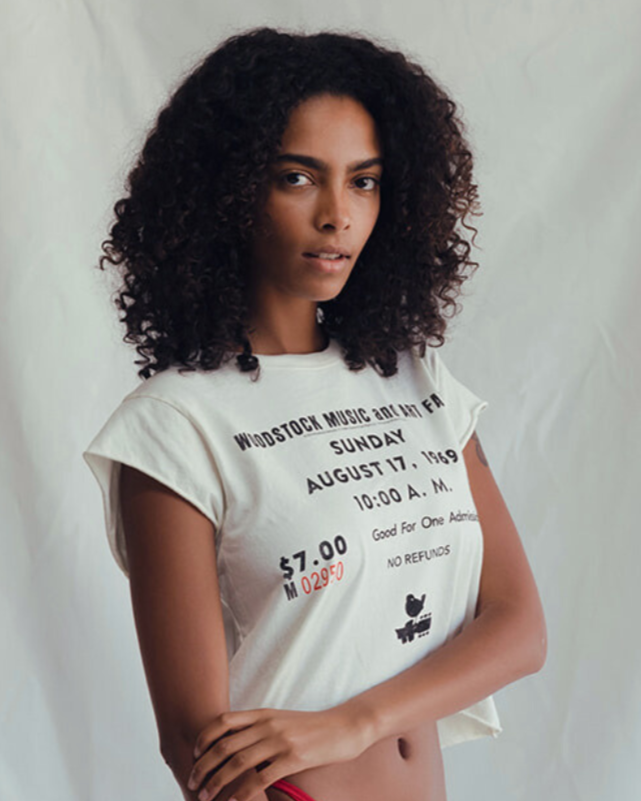 PEOPLE OF LEISURE - WOODSTOCK ENTRY CROPPED T-SHIRT 3