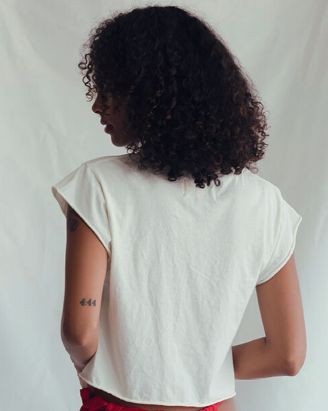 PEOPLE OF LEISURE - WOODSTOCK ENTRY CROPPED T-SHIRT 4