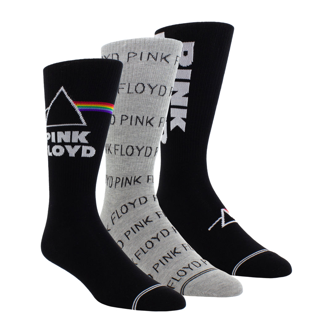 PINK FLOYD - PAQUETE DE 3 CALCETINES CON LOGO SURTIDOS DARK SIDE