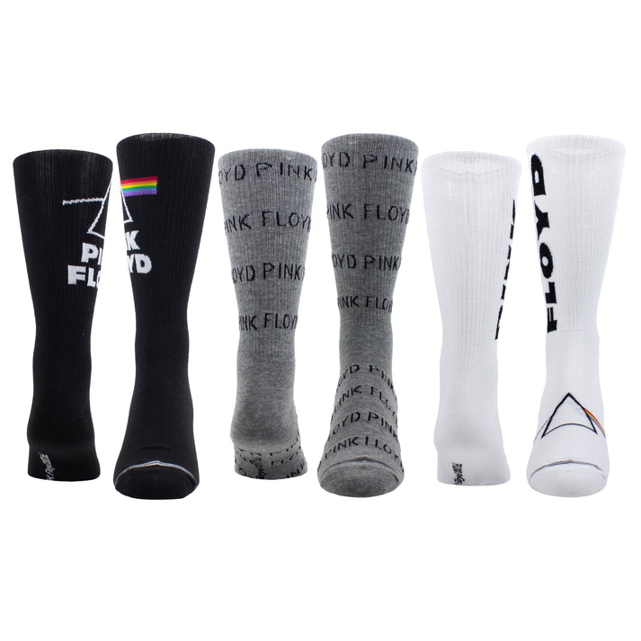 PINK FLOYD - 3 PAIR CREW SOCKS GIFT BOX