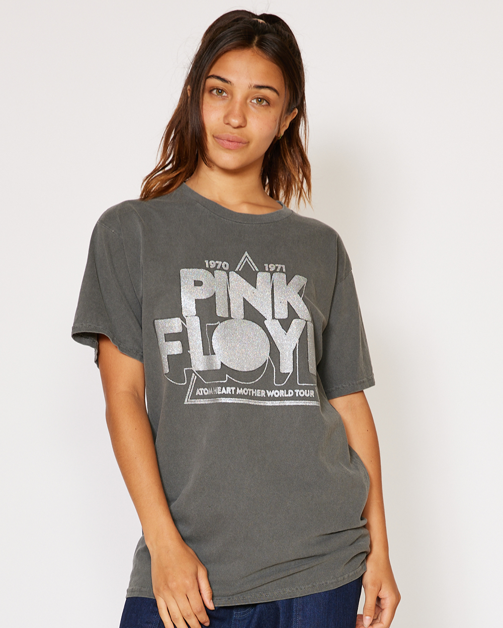PINK FLOYD - WORLD TOUR GLITTER T-SHIRT 1