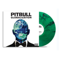 PITBULL - GLOBALIZATION - 10TH ANNIVERSARY EDITION - GREEN W/ BLACK SWIRL COLOR - VINYL LP