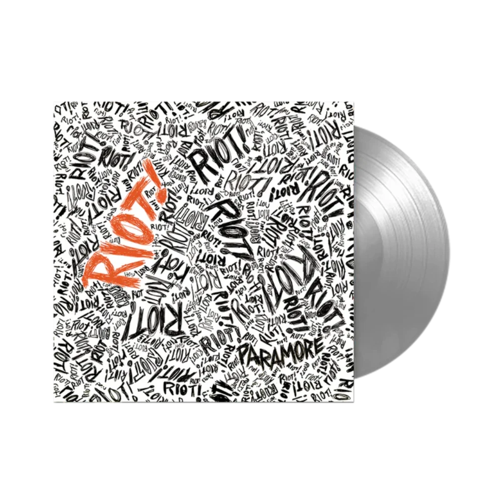 PARAMORE - RIOT! - LIMITED 25TH ANNIVERSARY EDITION - SILVER COLOR - VINYL LP
