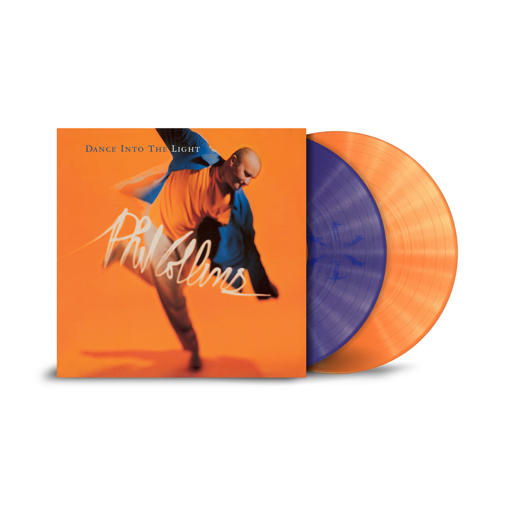 PHIL COLLINS - DANCE INTO THE LIGHT - ORANGE + BLUE COLOR - 2-LP - VINYL LP