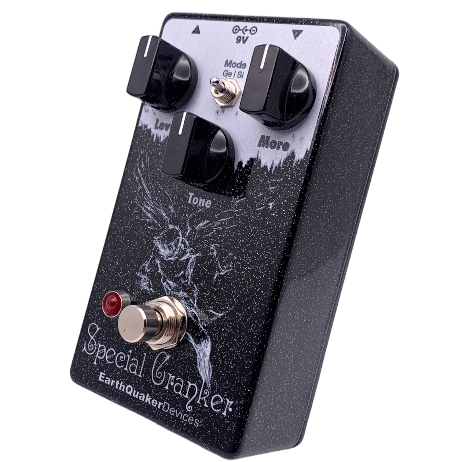 ROCK HALL X EARTHQUAKER DEVICES X DEREK HESS - PEDAL DE MANIVELA ESPECIAL DE EDICIÓN LIMITADA