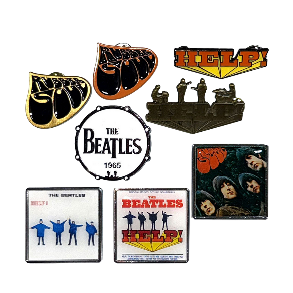 THE BEATLES - PIN BADGE SET – Rock & Roll Hall of Fame Museum Store
