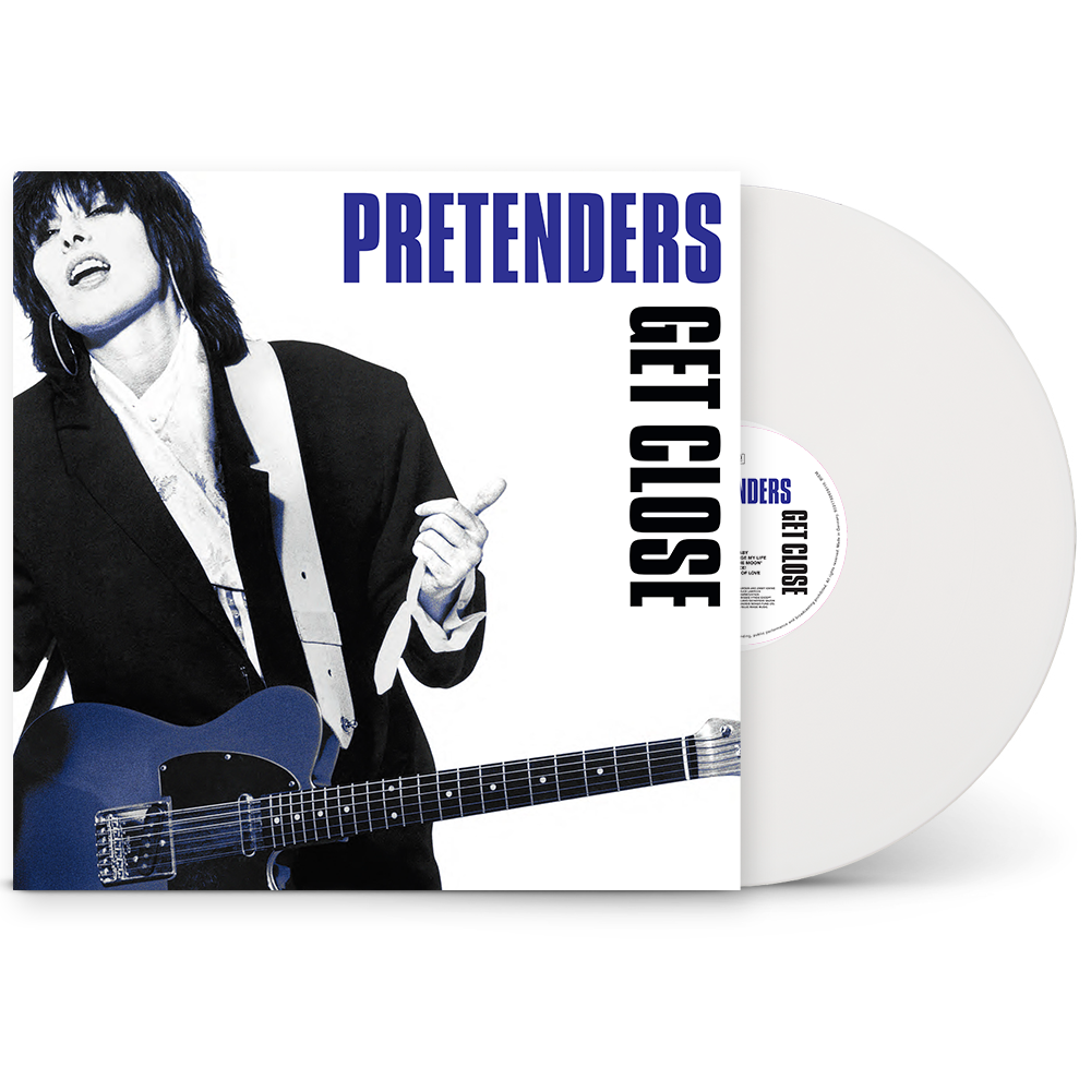 PRETENDERS - GET CLOSE - LIMITED 40TH ANNIVERSARY EDITION - WHITE COLOR - VINYL LP