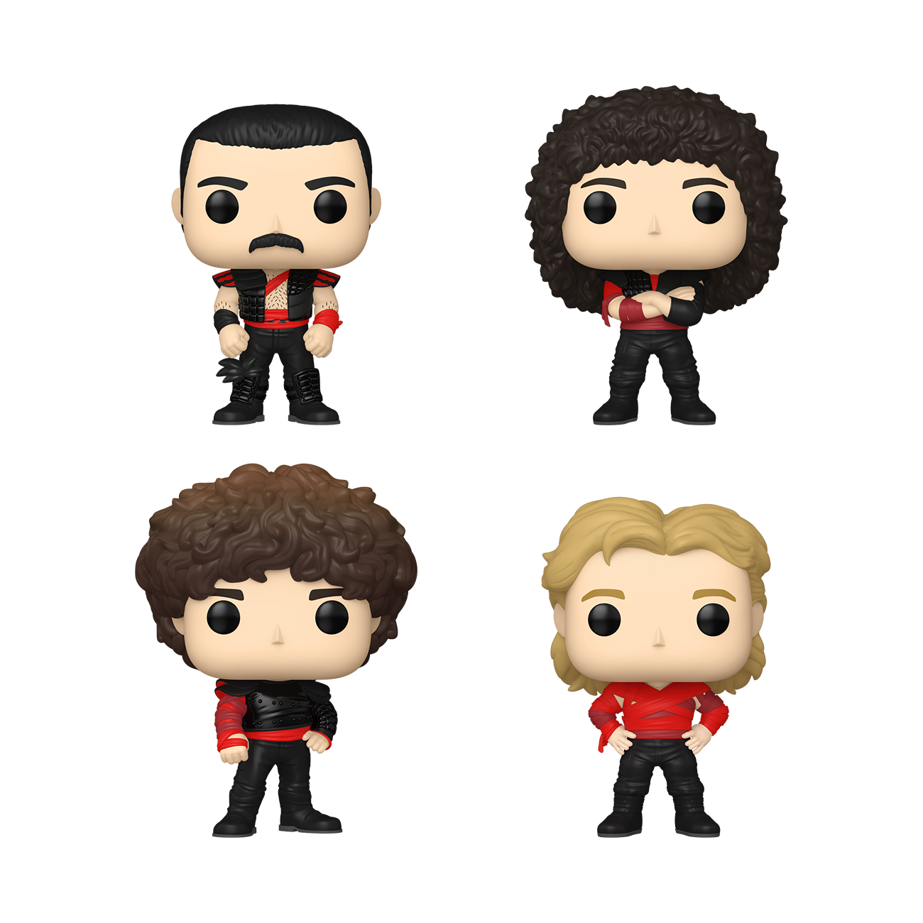 QUEEN - RADIO GA GA - 4 PACK FUNKO POP! ROCKS