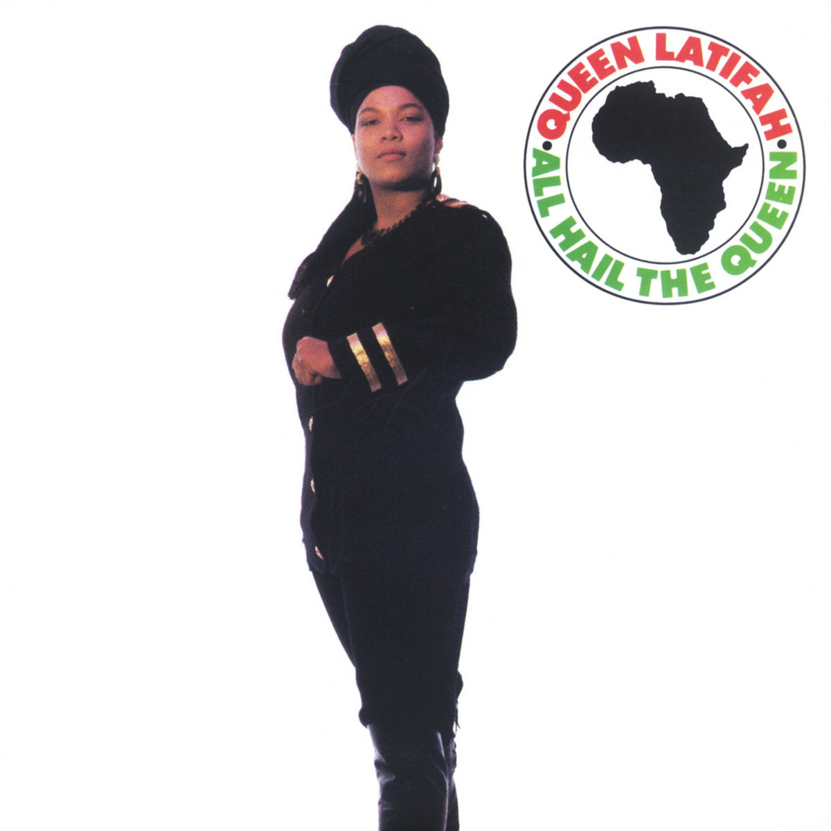 QUEEN LATIFAH - ALL HAIL THE QUEEN - RED COLOR - VINYL LP