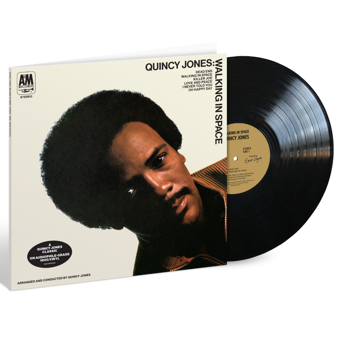 QUINCY JONES - WALKING IN SPACE - VINYL LP