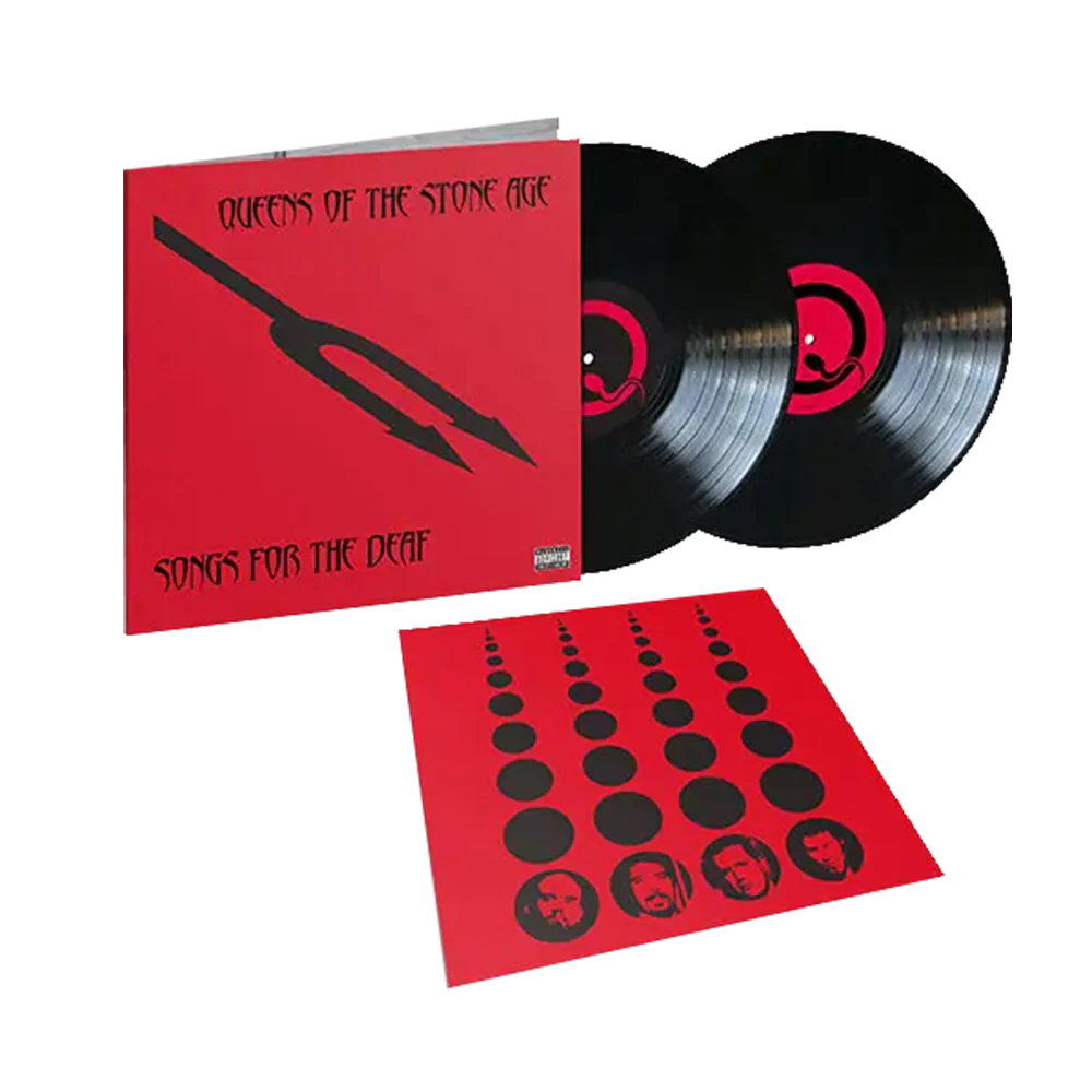 QUEENS OF THE STONE AGE - SONGS FOR THE DEAF - 2-LP - VINYL LP