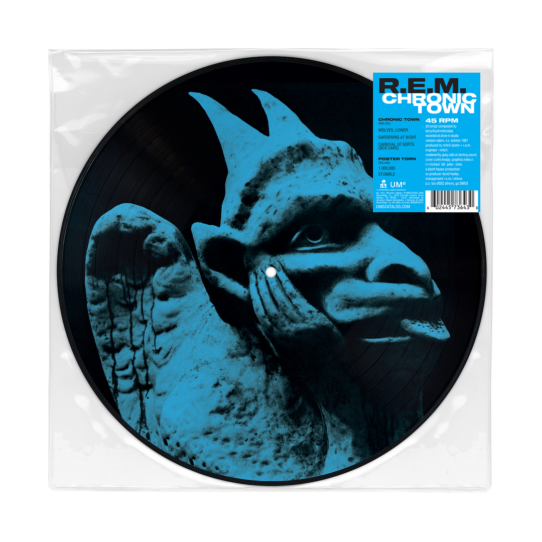 R.E.M. - CHRONIC TOWN EP - INDIE EXCLUSIVE - 40TH ANNIVERSARY EDITION - PICTURE DISC - VINYL LP