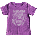 RAMONES - PLUM GRAFFITI KIDS T-SHIRT