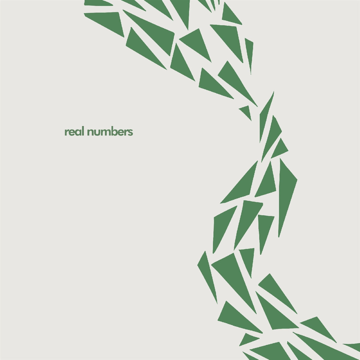 Real Numbers Vinyl