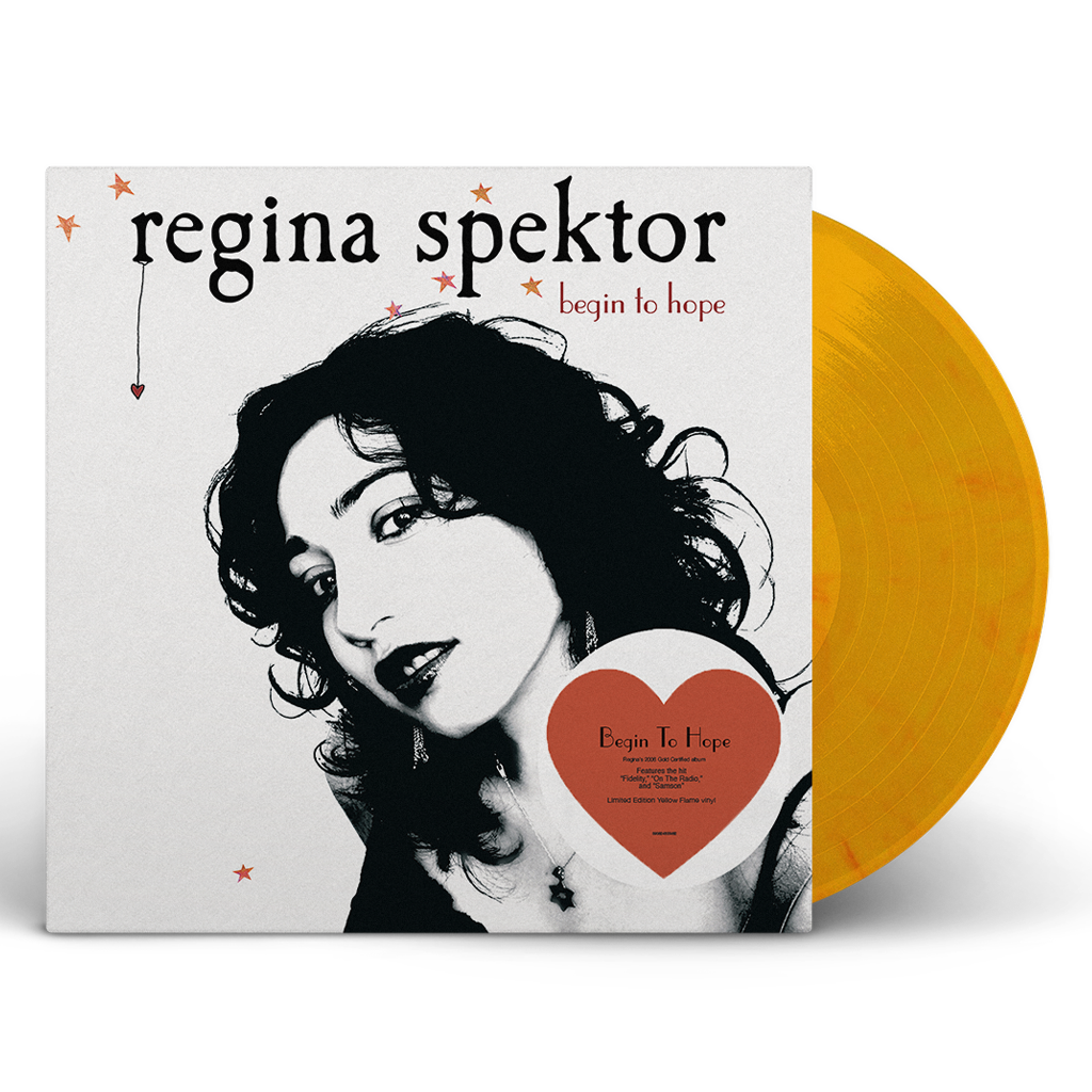 REGINA SPEKTOR - BEGIN TO HOPE - YELLOW FLAME COLOR - VINYL LP