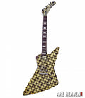 RICK NIELSEN™ - CHECKERED EXP - MINI GUITAR