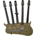 RICK NIELSEN™ - FIVE-NECK CHECKERED MINI GUITAR
