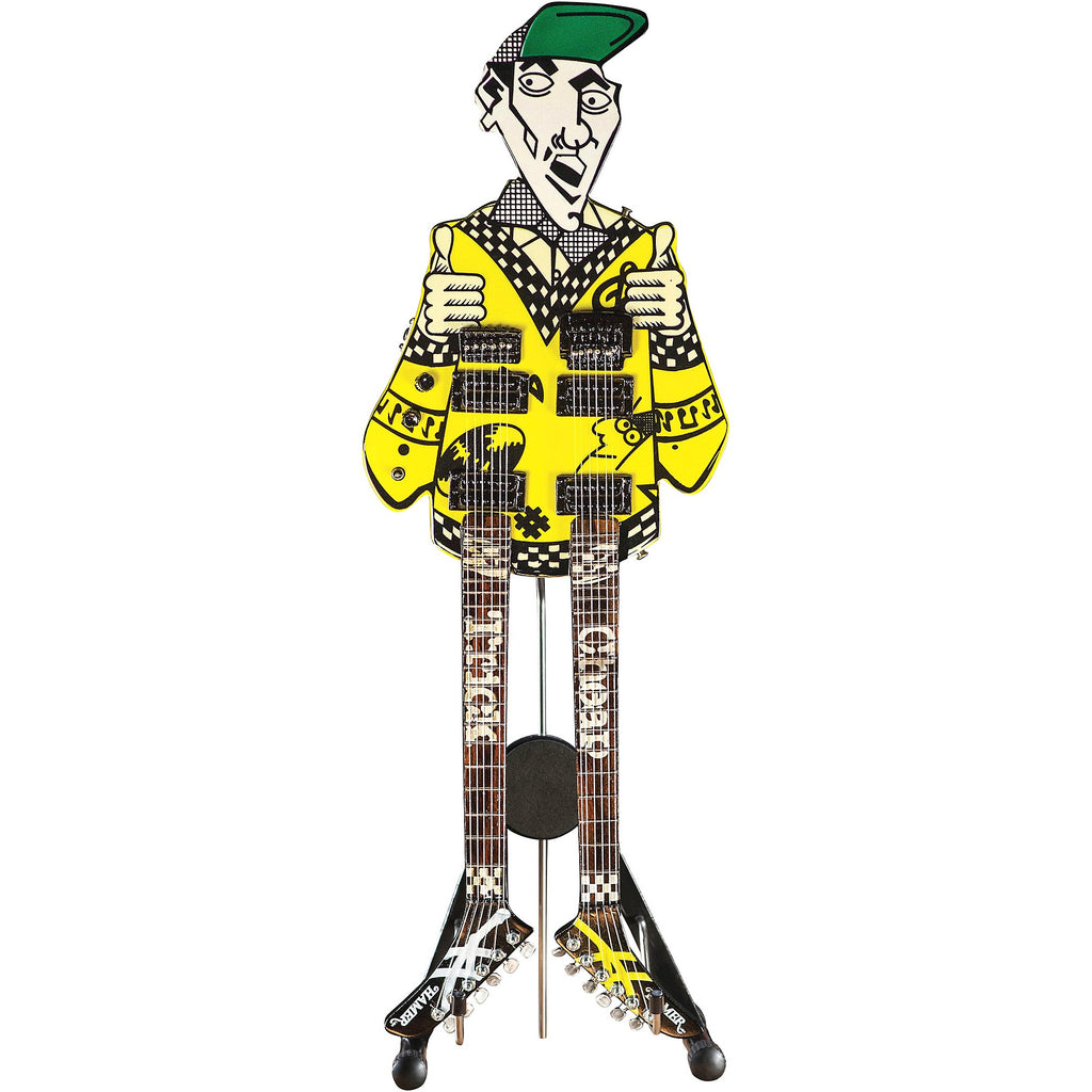 RICK NIELSEN™  - UNCLE DICK DOUBLENECK - MINI GUITAR