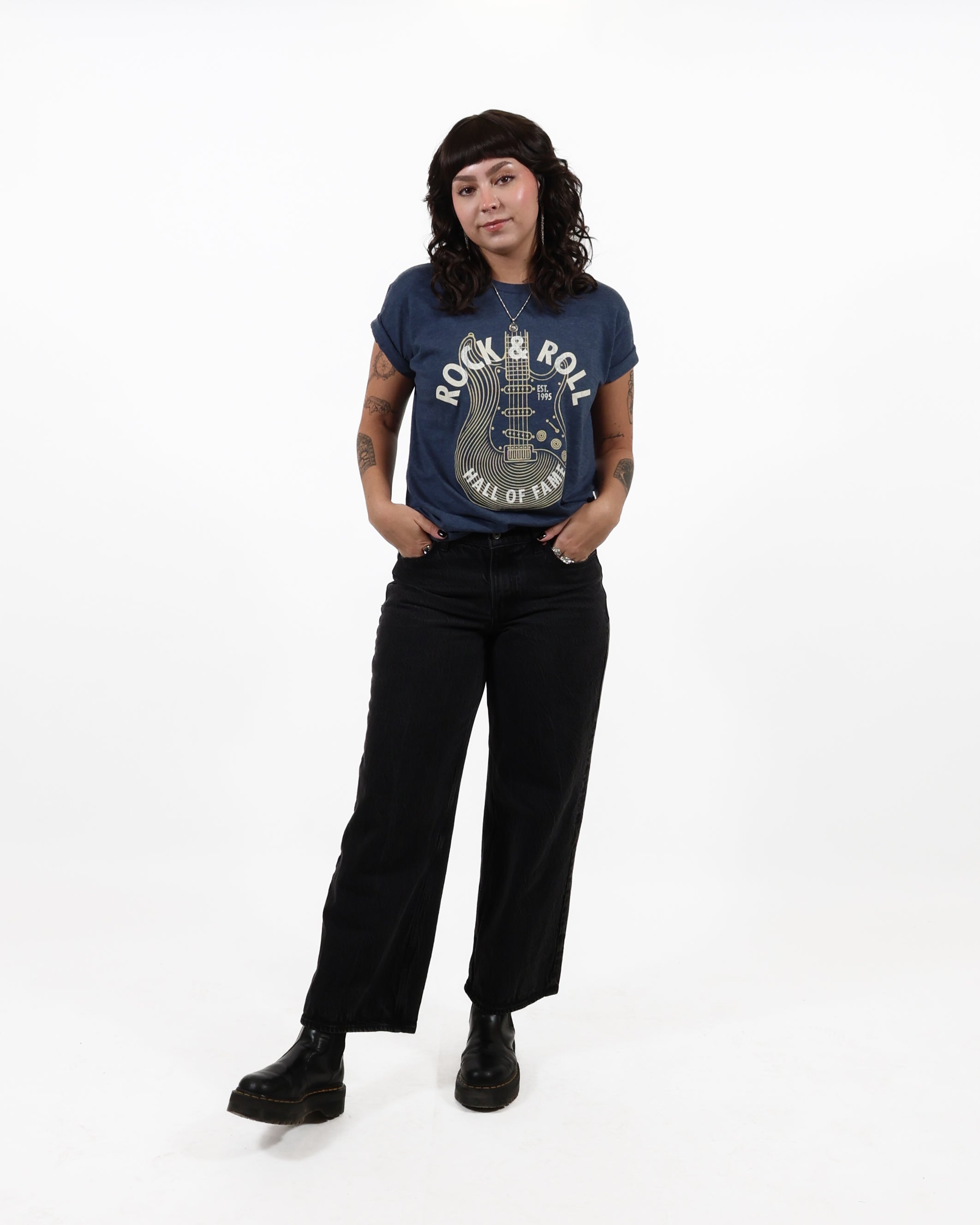 ROCK HALL GUITAR IMPRINT T-SHIRT