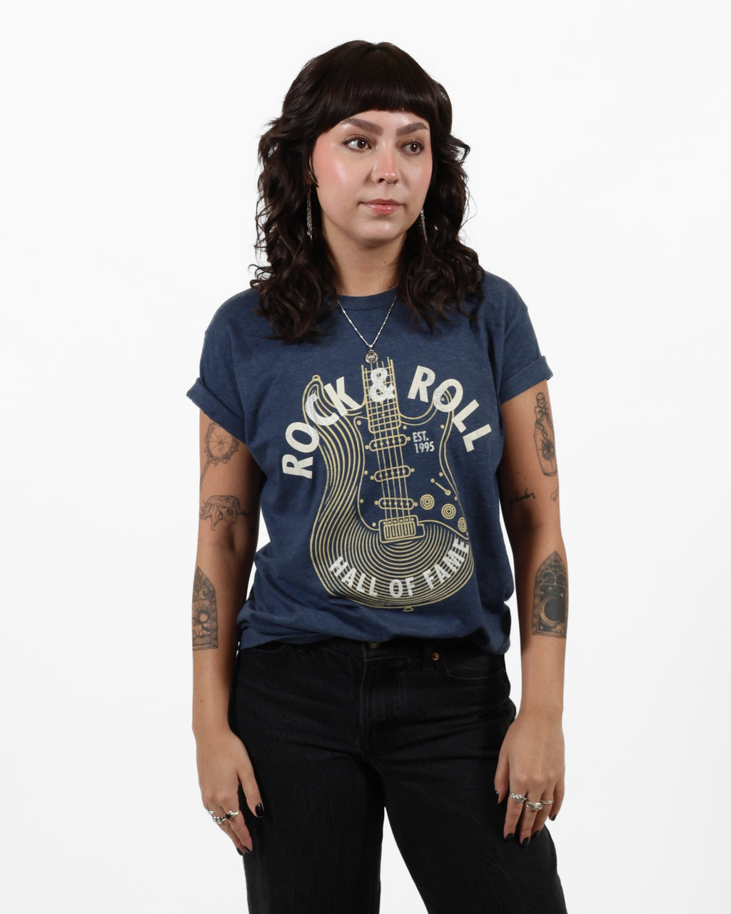 ROCK HALL GUITAR IMPRINT T-SHIRT