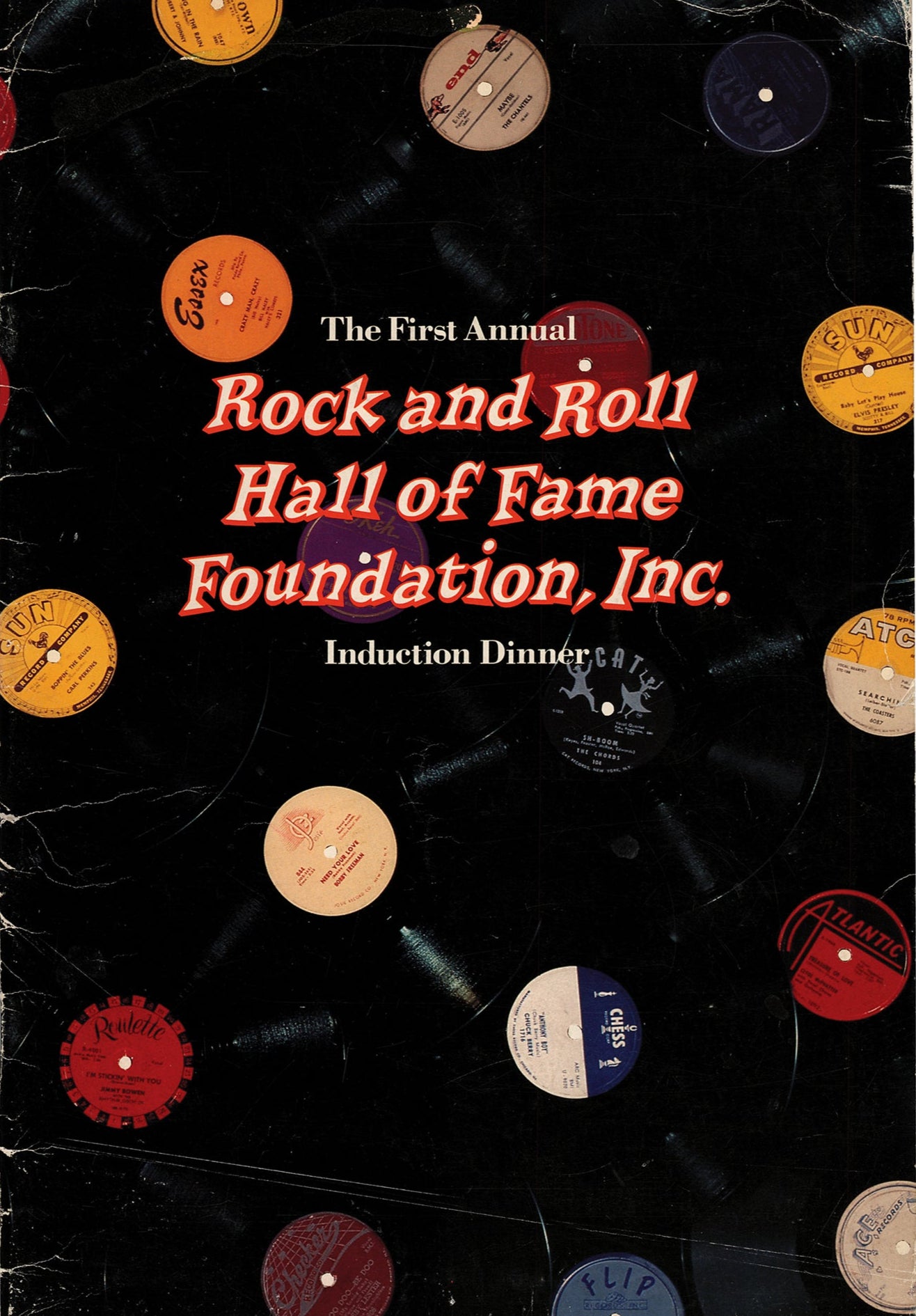 ROCK HALL 1986 - INDUCTION PROGRAM