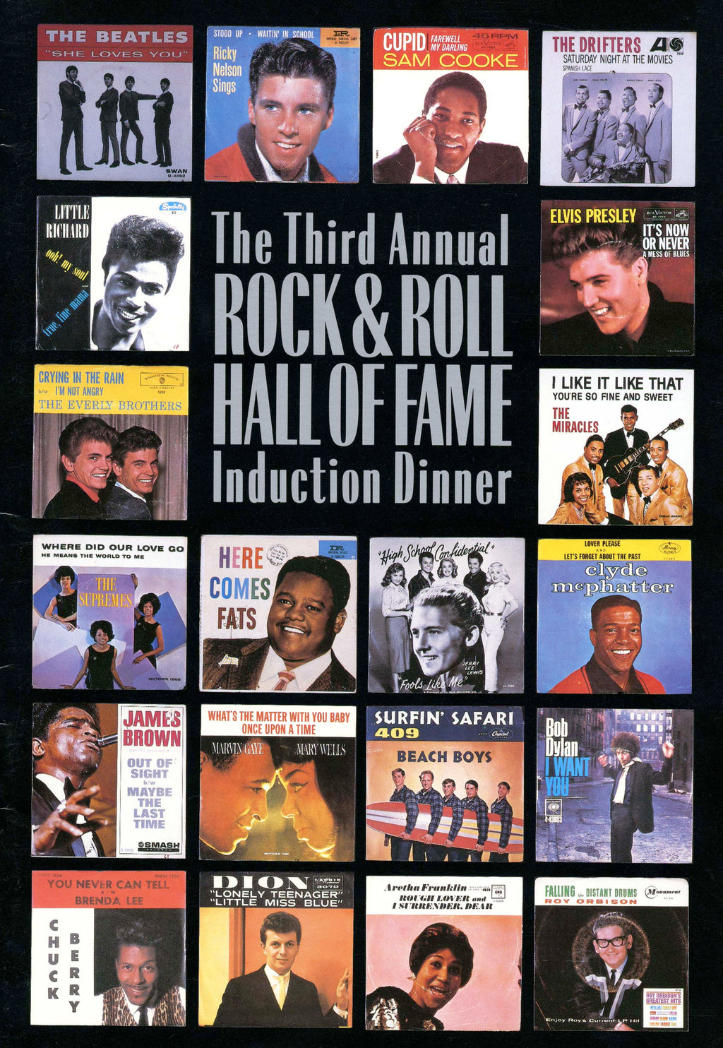 ROCK HALL 1988 - INDUCTION PROGRAM