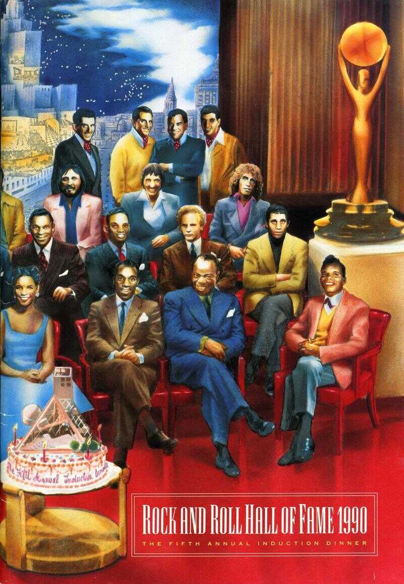 ROCK HALL 1990 - INDUCTION PROGRAM