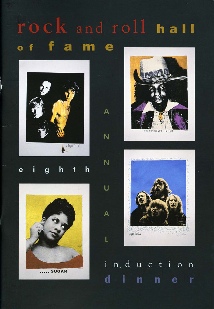 INDUCTION PROGRAMS – Rock & Roll Hall of Fame Museum Store