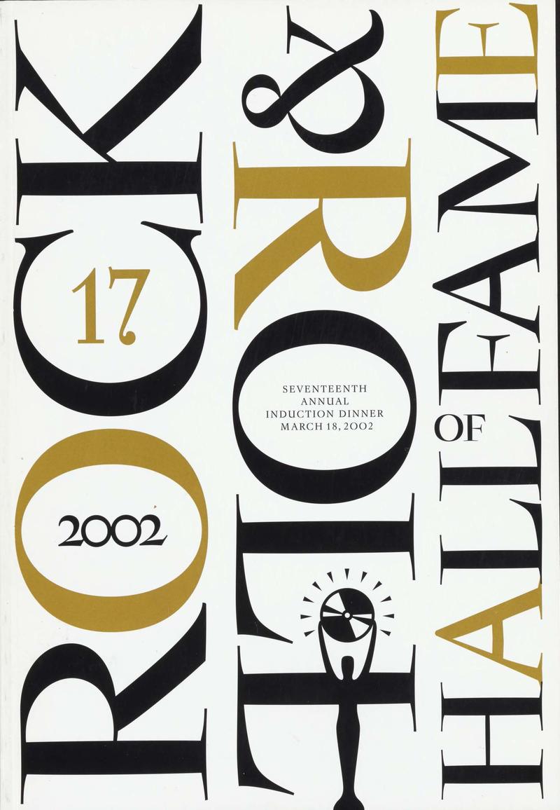 ROCK HALL 2002 - INDUCTION PROGRAM