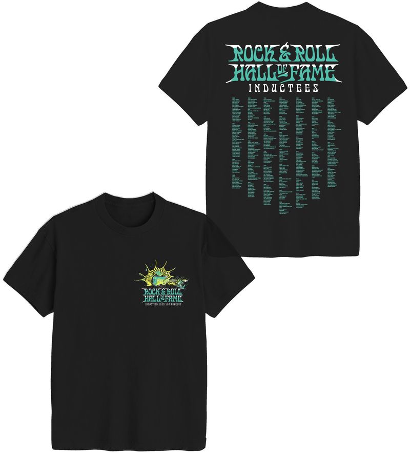 ROCK HALL 2025 - L.A. EXCLUSIVE ENCYCLOPEDIA T-SHIRT