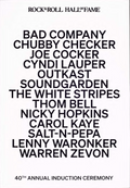 ROCK HALL 2025 INDUCTION PROGRAM