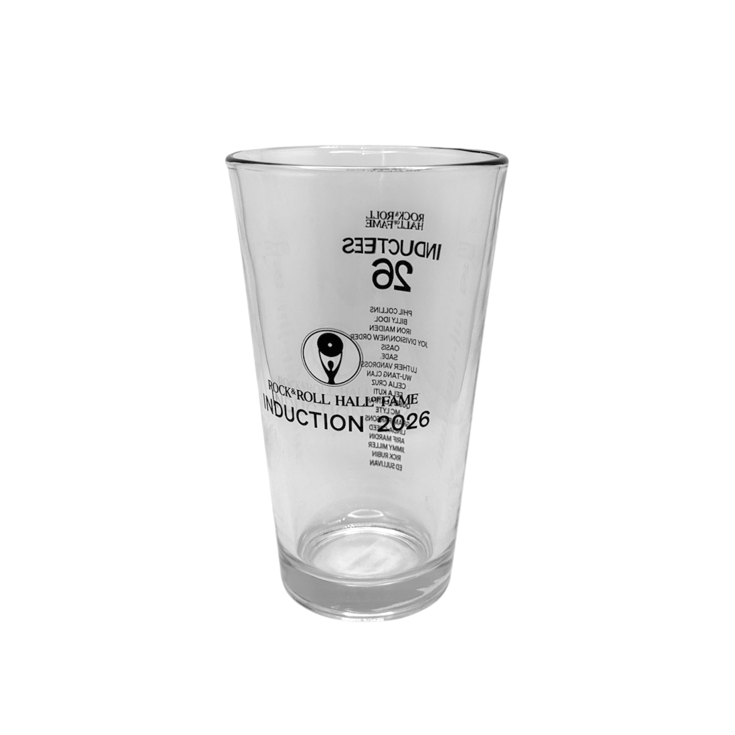 ROCK HALL 2026 - INDUCTION CLASS PINT GLASS