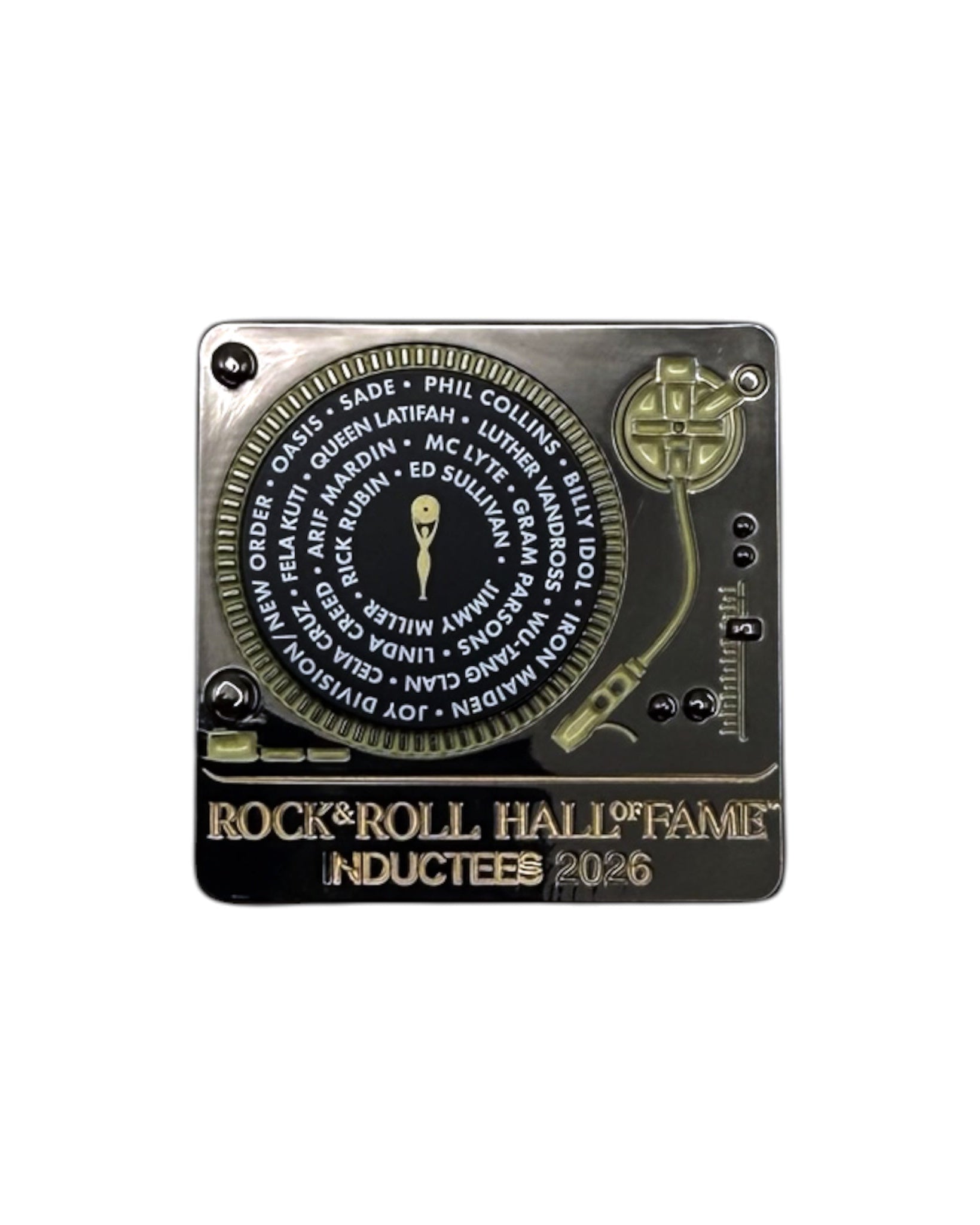 ROCK HALL 2026 - INDUCTEE TURNTABLE SPINNER MAGNET