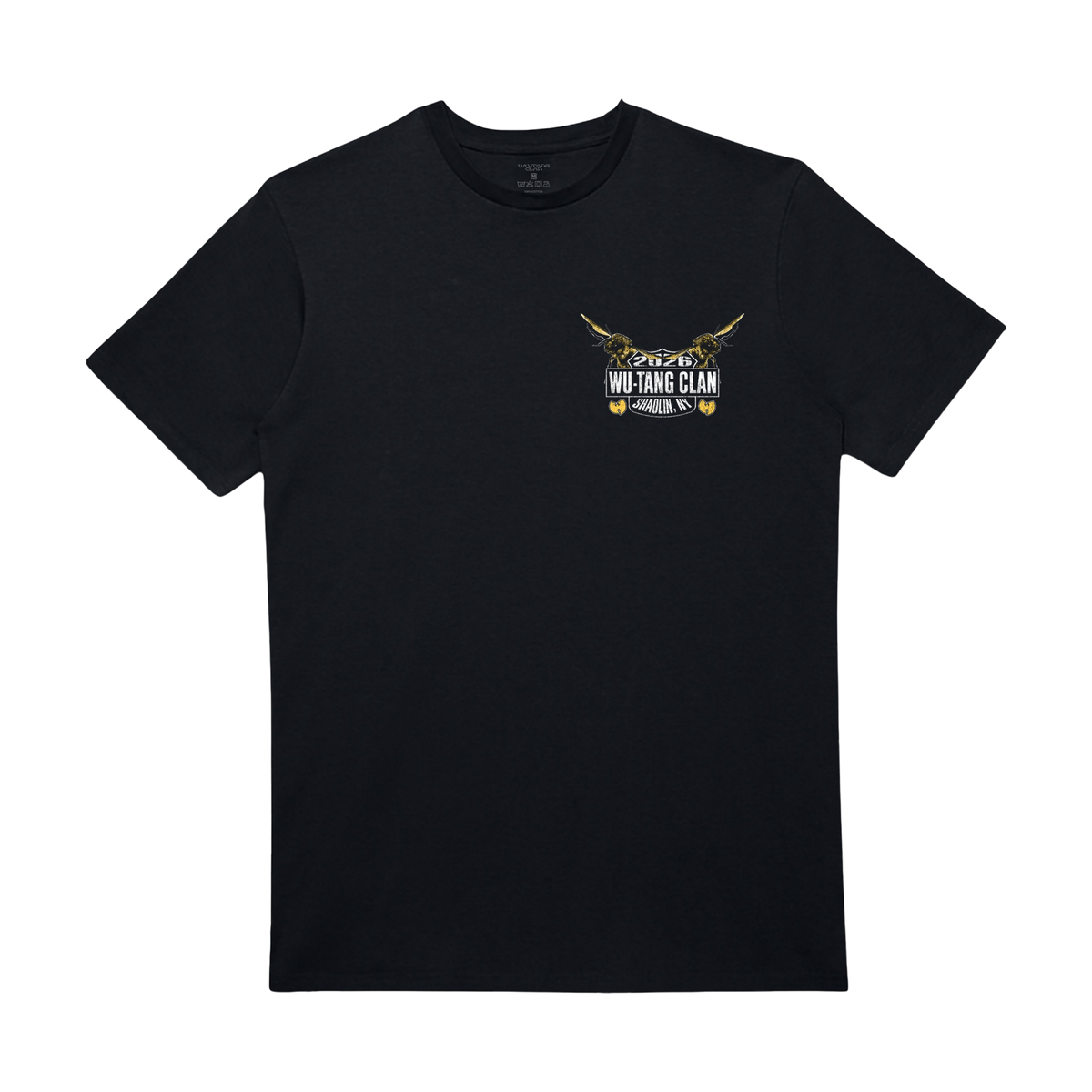 ROCK HALL 2026 x WU-TANG CLAN - BLACK INDUCTION T-SHIRT