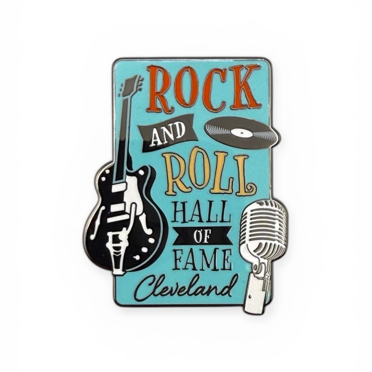 ROCK HALL 50'S BLUE MAGNET