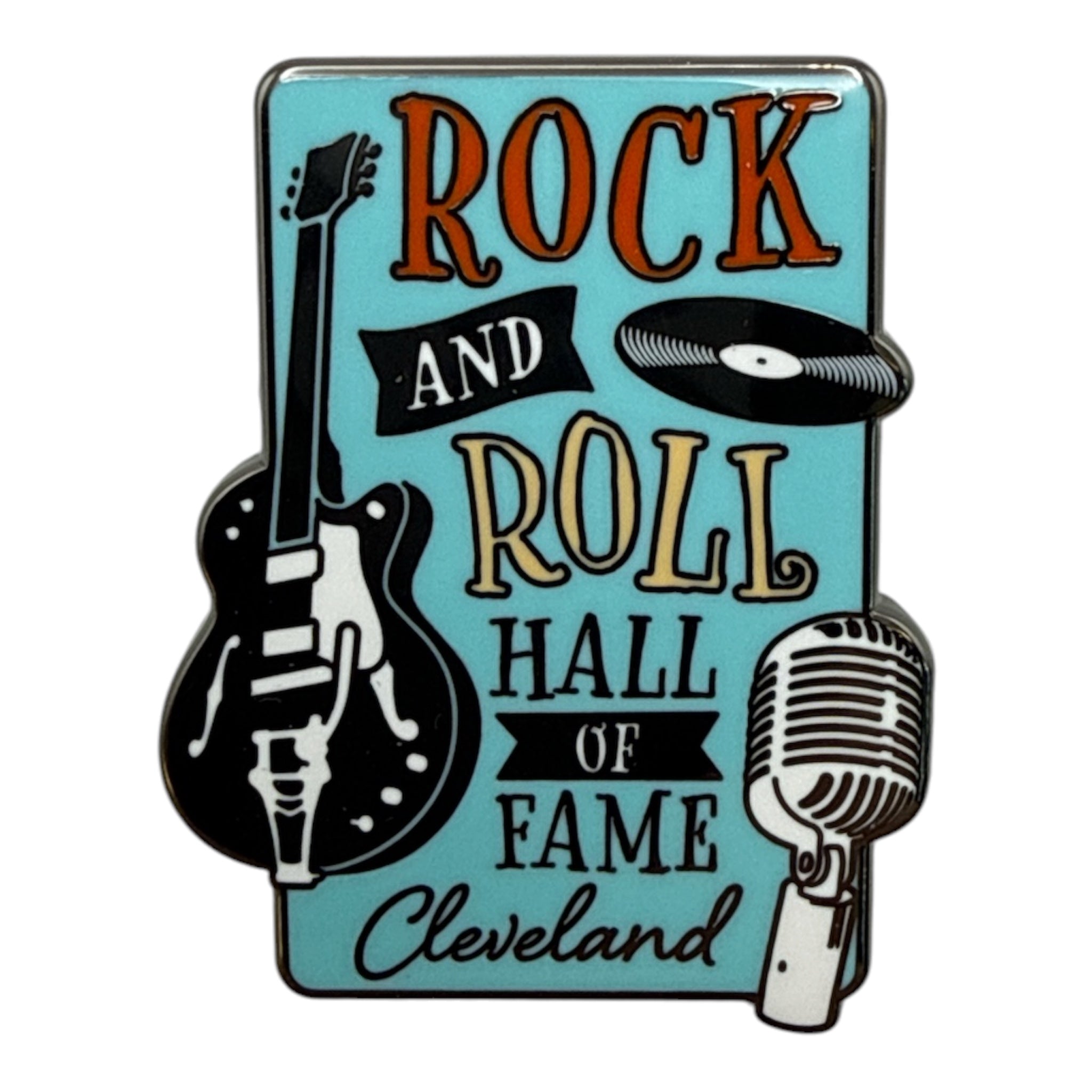 ROCK HALL 50'S BLUE PIN