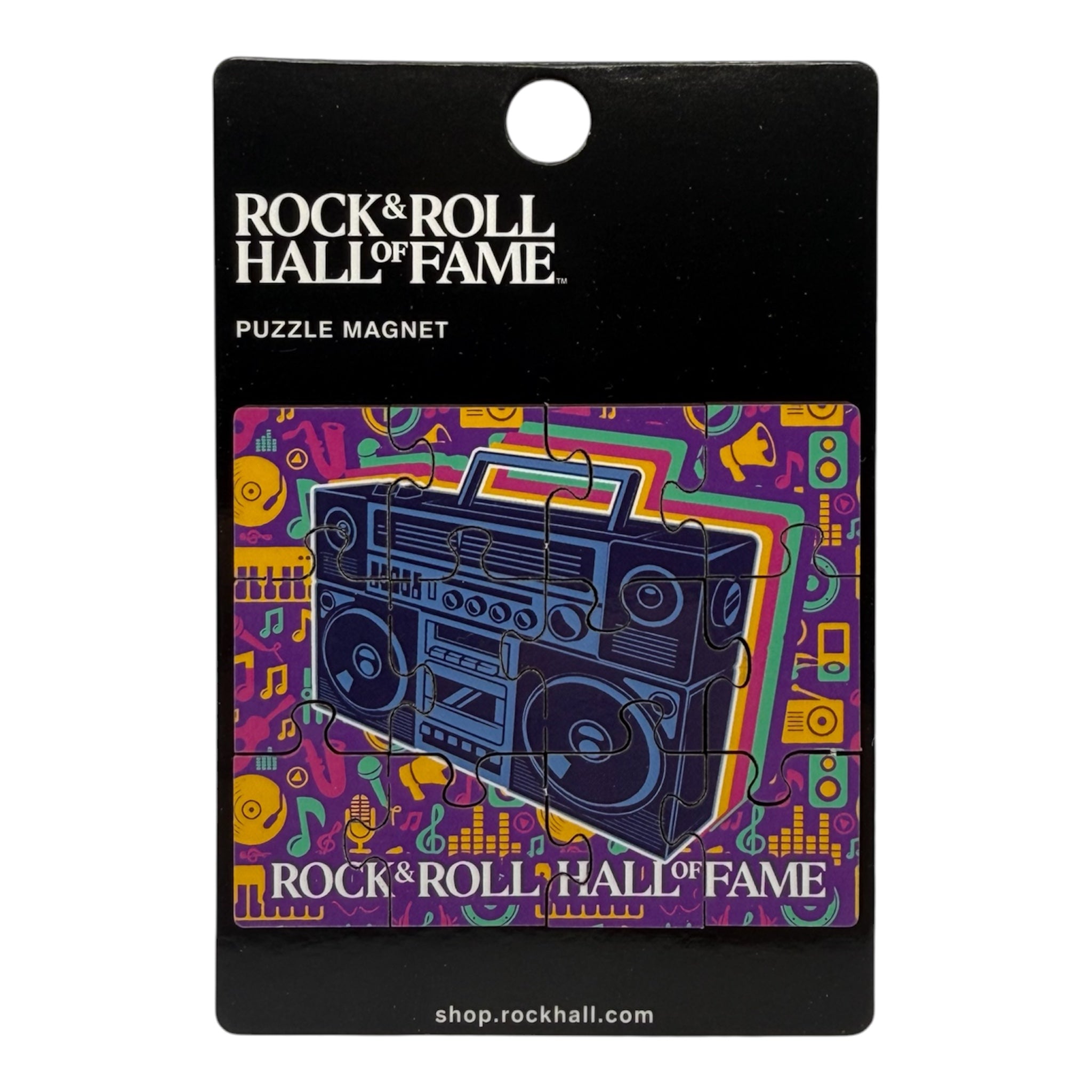 ROCK HALL BOOMBOX PUZZLE MAGNET